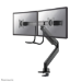 Neomounts NM-D775DXBLACK Monitor arm 10-32" - gas spring - Topfix - 180°-stop