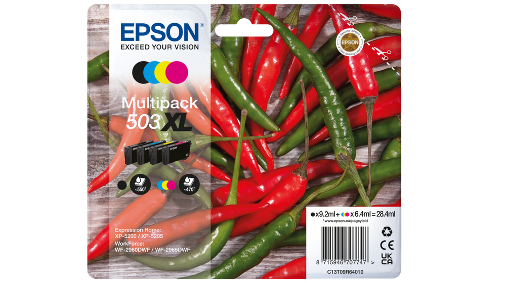 Image of Epson C13T09R64010/503XL Ink cartridge multi pack Bk,C,M,Y...