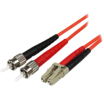 StarTech.com Fiber Optic Cable - Multimode Duplex 50/125 - LSZH - LC/ST - 2 m