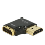 DeLOCK HDMI-A/HDMI-A, F/M, 90° Black