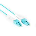Black Box EFNT410-010M-LCLC fiber optic cable 393.7" (10 m) LC OFNR OM4 Aqua color