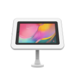 The Joy Factory Elevate II Counter Mount for Tablet - White - 10.1" Screen Support - 75 x 75, 100 x tablet security enclosure 10.1"