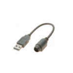 Hypertec 532423-HY PS/2 cable 0.2 m 6-p Mini-DIN USB A Black