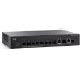 Cisco SG300-10SF Gestionado L3 Gigabit Ethernet (10/100/1000) Negro