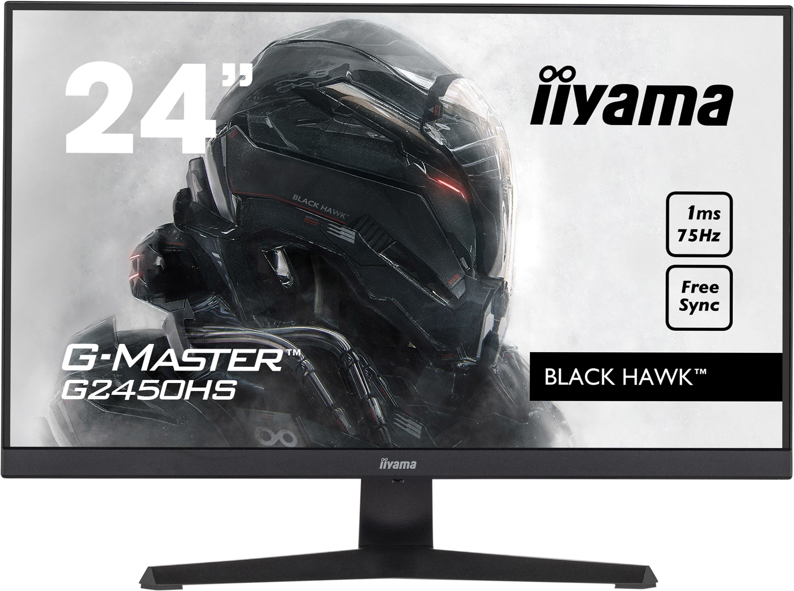 Image of iiyama G-MASTER G2450HS-B1 computer monitor 60.5 cm (23.8") 1920 x...