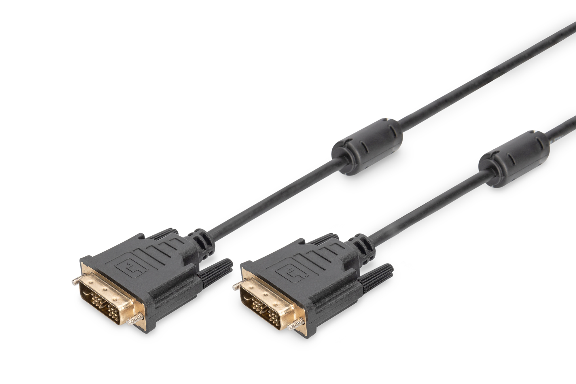Photos - Cable (video, audio, USB) Digitus DVI Connection Cable AK-320100-020-S 