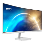 MSI Pro MP341CQW computer monitor 86.4 cm (34") 3440 x 1440 pixels UltraWide Quad HD White