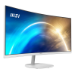 MSI Pro MP341CQW computer monitor 34" 3440 x 1440 pixels UltraWide Quad HD White