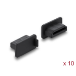 DeLOCK Dust Cover for HDMI-A female 10 pieces silicone black