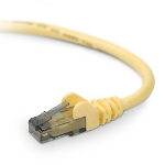 Belkin CAT6 Snagless networking cable Yellow 78.7" (2 m)