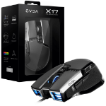 EVGA X17 mouse Right-hand USB Type-A Optical 16000 DPI