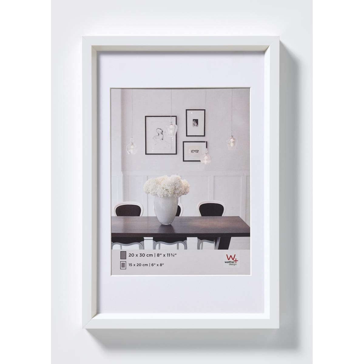 Image of Walther ES030W - Plastic - White - Single picture frame - Wall -...