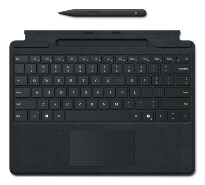 Microsoft ZRA-00004 mobile device keyboard QWERTY Black