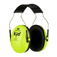Image of 3M Peltor Kid Kapselgehörschutz KIDV neon grün