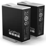 GoPro Enduro Rechargeable Battery 2-pack HERO12, HERO11, HERO10 & HERO9 Black