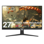piXL X-Series GS27IDPHA 27 Inch Full HD IPS Gaming Monitor with 200Hz Refresh Rate, 1920 x 1080 Resolution, 0.5ms Response Time, HDMI 2.0 & DisplayPort 1.4