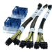 HPE DL38X Gen10 8x 6-pin Cable Kit Ställning Andra