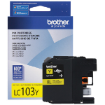 Brother LC103Y ink cartridge 1 pc(s) Original High (XL) Yield Yellow