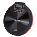 Aiwa WaLK PCD-810 Portable CD player Black, Red