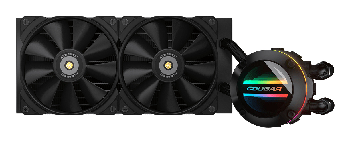 COUGAR CPU Water Cooling Poseidon-GT 240, ARGB, Black