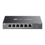 TP-Link Omada DS106GPP network switch Unmanaged Gigabit Ethernet (10/100/1000) Power over Ethernet (PoE) Black