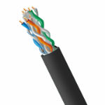 4XEM 4XCAT61000RBK networking cable Black 12003.9" (304.9 m) Cat6a