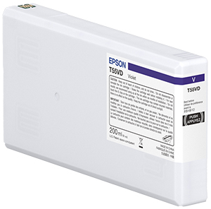 Image of Epson C13T55WD00 Ink cartridge violet 200ml for Epson SureColor...
