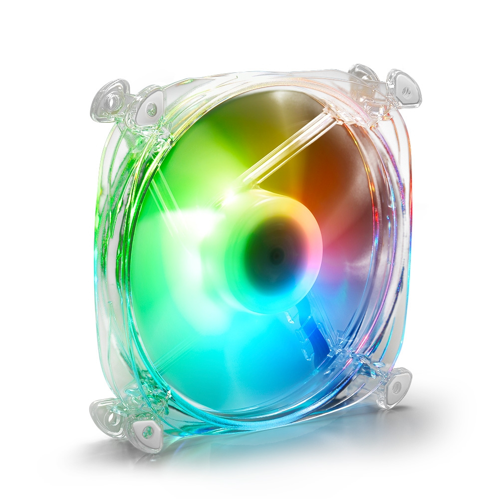 Sharkoon Shark Disc Computer case Fan 12 cm Transparent 1 pc(s)