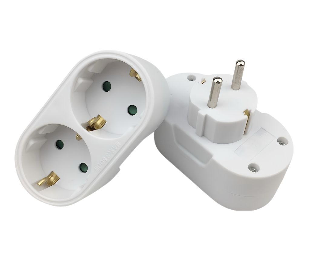 Microconnect PESCHPLUG2 power plug adapter Type F White