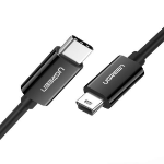 Ugreen 50445 USB cable USB 2.0 USB C Mini-USB A Black