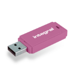 Integral 128GB USB2.0 DRIVE NEON PINK