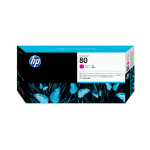 HP 80 magenta printkop en printkopreiniger