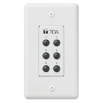 TOA ZM-9001 remote control Wired Audio Press buttons