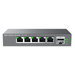 Grandstream Networks GWN7701PA network switch Unmanaged Gigabit Ethernet (10/100/1000) Black