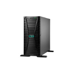 HPE HPE ProLiant ML110 Gen11 4510 2.4GHz 12c 1P 32GB-R 4LFF 2x4TB HDD 2x1000W PS EU Server - This HPE pre built server includes the following: - 1x P64706-B21 = HPE 32GB (1x32GB) Dual Rank x8 DDR5-5600 CAS-46-45-45 EC8 Registered Smart Memory Kit - 2x 861