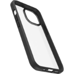 OtterBox React Series for iPhone 15, Black Crystal
