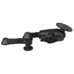 RAM Mounts 12" Locking Double Swing Arm with Large Round Plate