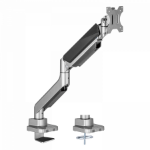 V7 DM1HDS Monitor Bracket and Stand 124.5 cm (49") Black, Silver Table