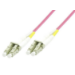 Microconnect FIB440450P InfiniBand/fibre optic cable 50 m LC Pink