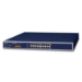 PLANET UPOE-800G network switch Managed Gigabit Ethernet (10/100/1000) Power over Ethernet (PoE) Blue