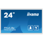 iiyama TW2424AS-W1 Signage Display Digital signage flat panel 60.5 cm (23.8") Wi-Fi 250 cd/m² 4K Ultra HD Black Touchscreen Built-in processor Android 24/7