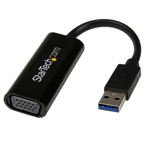 Image of StarTech.com USB 3.0 to VGA Adapter - Slim Design - 1920x1200