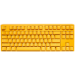 Ducky One3 Yellow TKL keyboard USB UK International