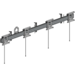 Ergonomic Solutions 4 Up Wll Moun -LCK-