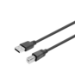 Vivolink PROUSBAB20 USB cable USB 2.0 20 m USB A USB B Black