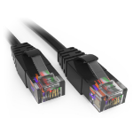 Accortec C5EMB-K12-ACC networking cable Black 144.1" (3.66 m) Cat5e U/UTP (UTP)