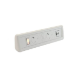 POWERDATA P-PACK DESK WHITE 2X POWER - USB A & C - MS