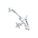 Digitus Dual design monitor mount, 2x 35", 2x 10 kg