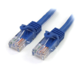 StarTech.com 15 ft Blue Snagless Category 5e (350 MHz) UTP Patch Cable networking cable 179.9" (4.57 m)