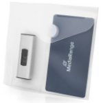 MediaRange BOX986 USB flashstationbehuizing Polypropyleen (PP) Transparant